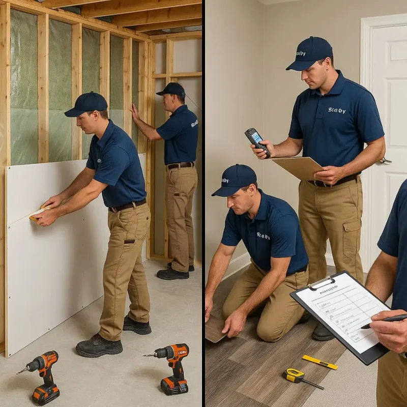 Repairs and Reconstruction process in Davidson County, TN